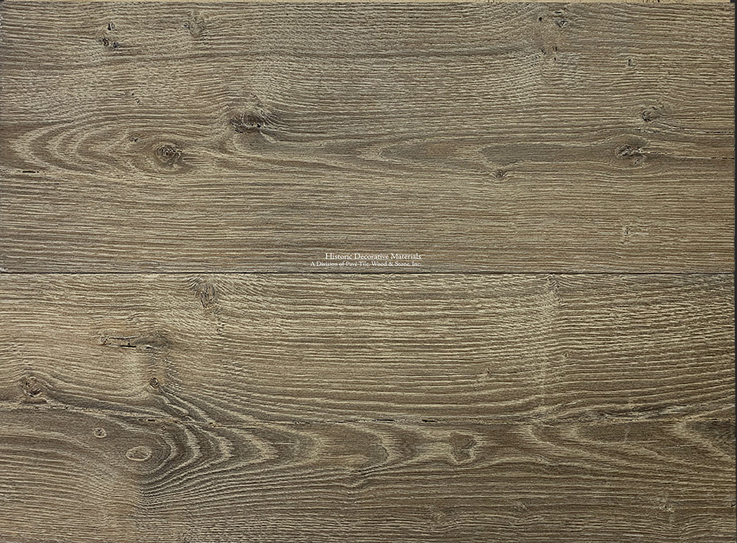 Handsome wide-plank aged French oak floors bring forward country house interiors. 