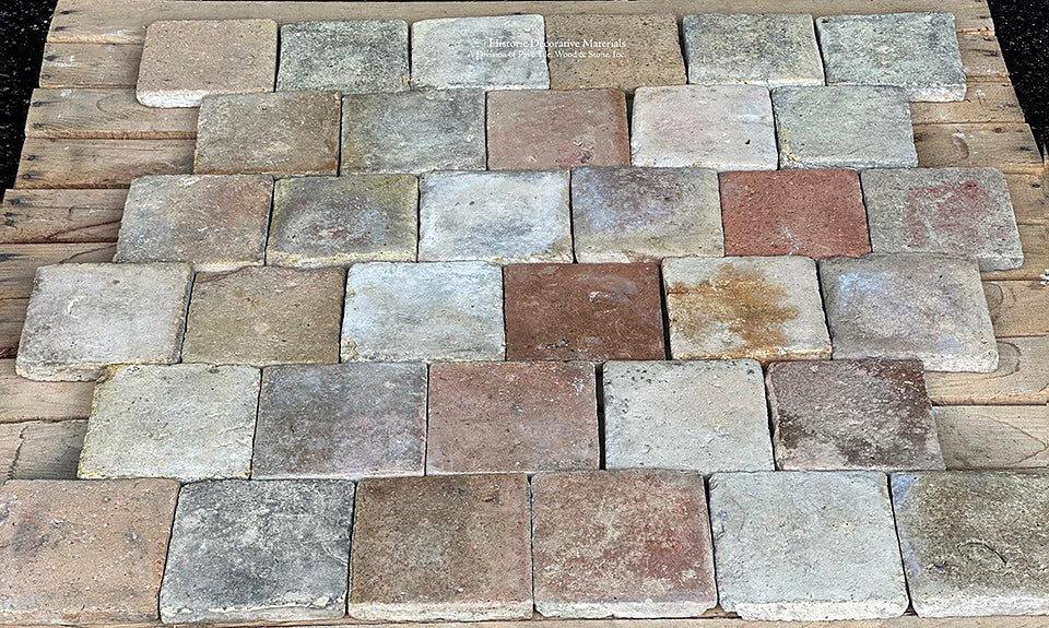 Make memories in your French country kitchen with reclaimed French terra cotta tiles.