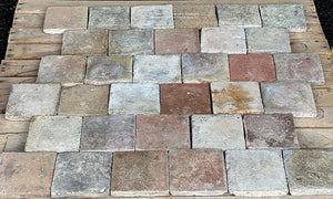 Make memories in your French country kitchen with reclaimed French terra cotta tiles.