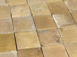 A bathroom floor and shower surround would welcome French reclaimed terra cotta tile installations that would last generations.