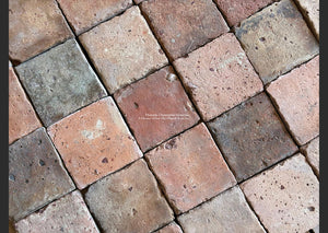 Famous artists like Picasso and Van Gogh roamed Montmartre on French reclaimed terra cotta tile cobblestone streets.