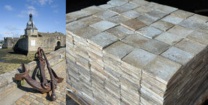 La Ville Médiévale de Close II French Reclaimed Terra Cotta Tile