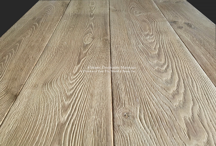 Antiqued French oak floors come alive with hand-craftsmanship & patina ...