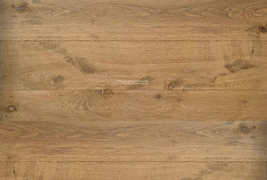 Antiqued French oak floors in patina acorn color offsets cool interiors.