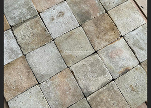 La Ville Médiévale de Close French Reclaimed Terra Cotta Tile 