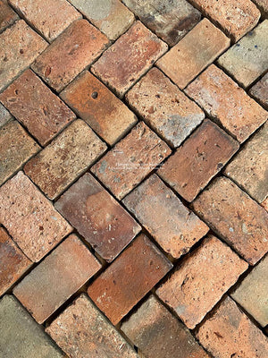 Install Antique Terra Cotta Bricks in a sunroom for a natural floor that brings history to the room.