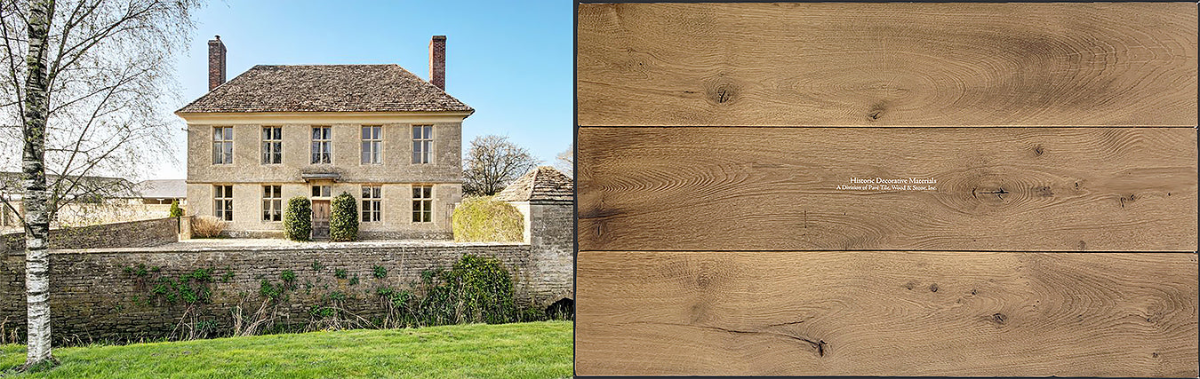 Old French Oak flooring marries with old English country manor homes like our French oak collection in color: Nottinghamshire.