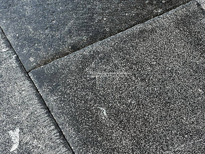 The satin patina and blue black hues of our antiqued Belgian bluestone flooring will elevate your historic interior.