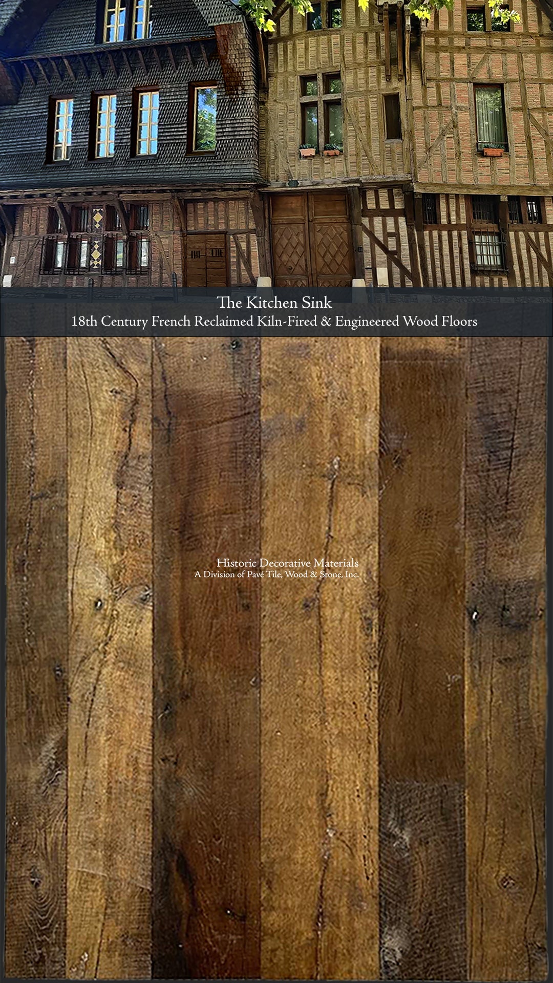 Historic authenticity is the hallmark for reclaimed French antique oak flooring.