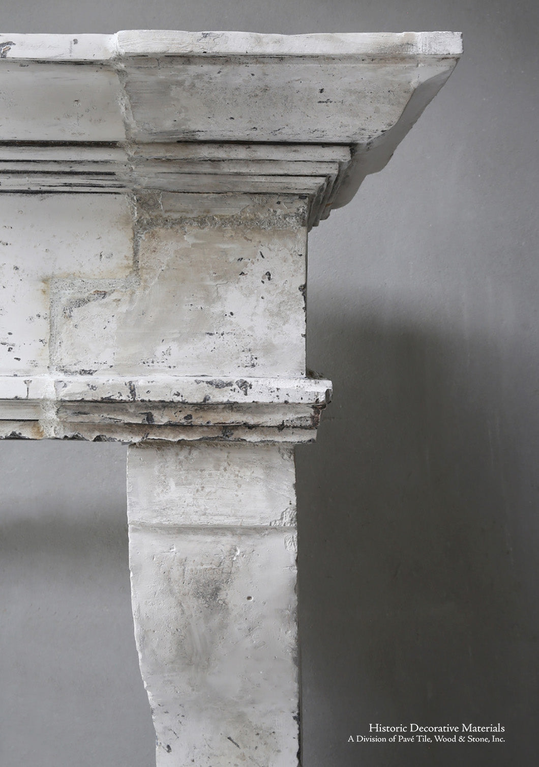 Louis XII Antique French Burgundy Limestone Fireplace Mantel