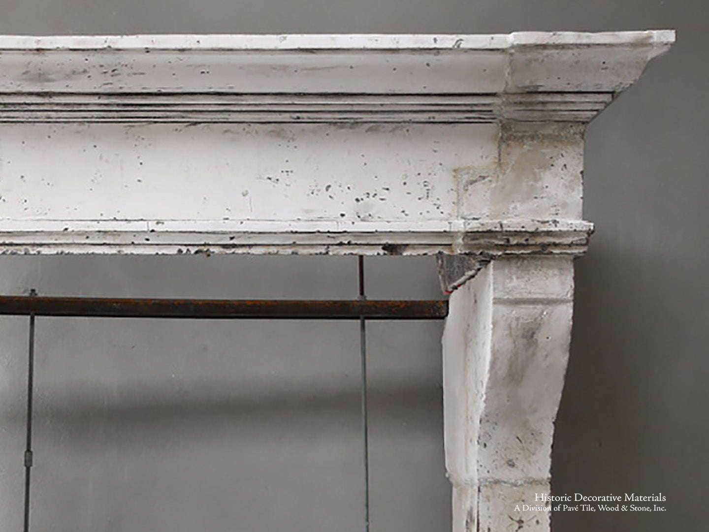 Louis XII Antique French Burgundy Limestone Fireplace Mantel