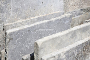 Antique GREY Dalle de Bourgogne French Limestone Flooring