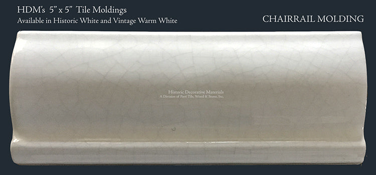 On the Road to Florence 16th Century Italian Decorative Wall Tile:  Chair Rail Molding