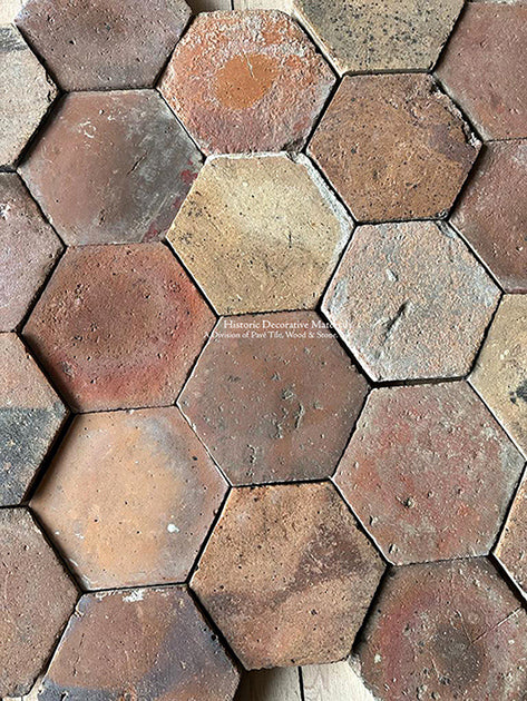 The beauty of a French reclaimed terra cotta tile installation will last for generations.