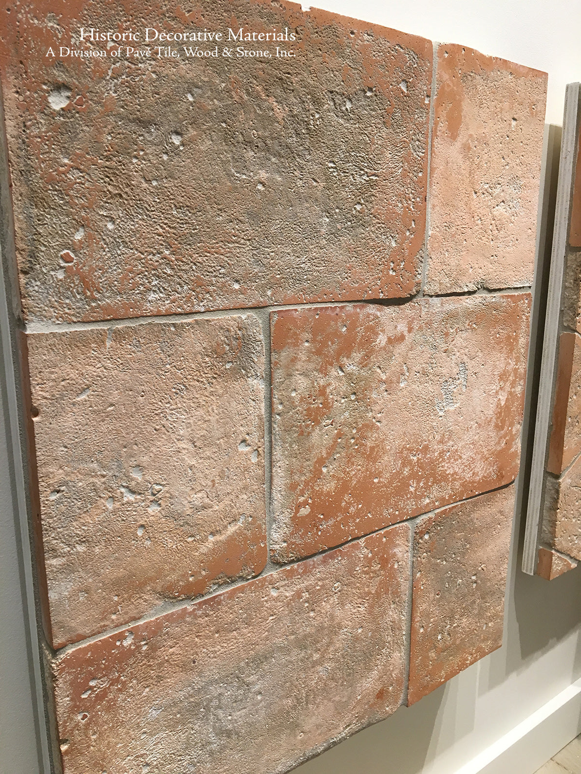 Cucina della Nonna Italian Farmhouse Terra Cotta Tile - Stone Washed Brick