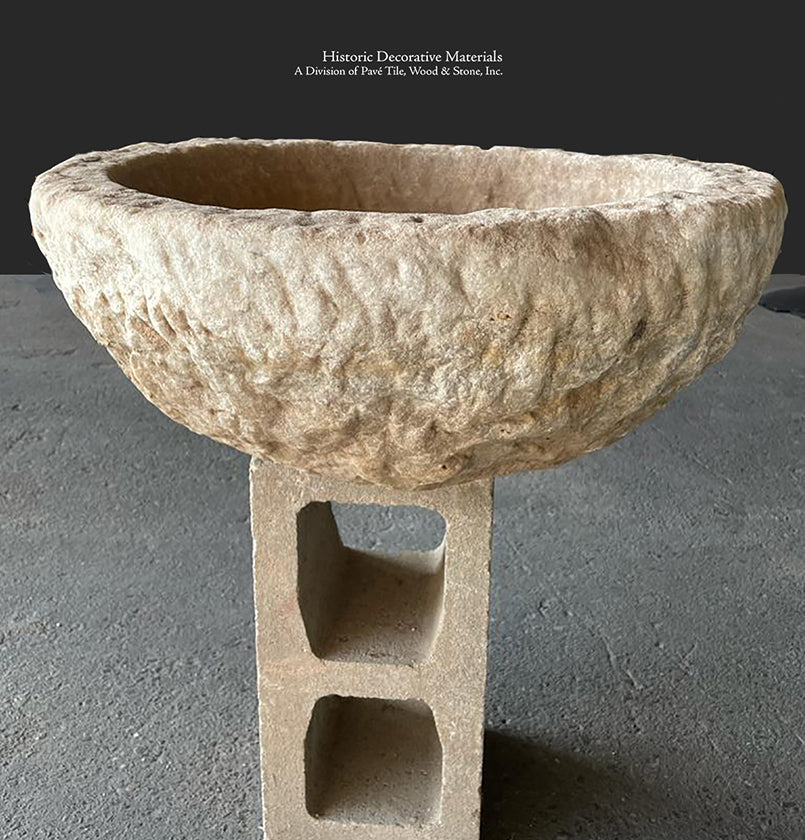 Antique Belgian Limestone Farmhouse Sink/Trough - PS10