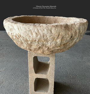 Antique Belgian Limestone Farmhouse Sink/Trough - PS10