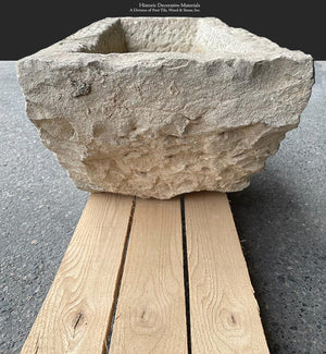 Antique Spanish Limestone Farmhouse Sink/Trough - PS14