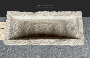 Antique Spanish Limestone Farmhouse Sink/Trough - PS14