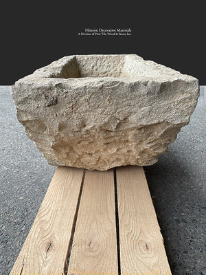 Antique Spanish Limestone Farmhouse Sink/Trough - PS14