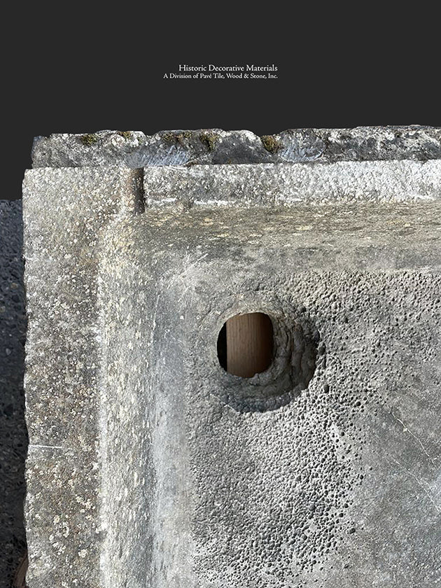 Antique Belgian Limestone Farmhouse Sink/Trough - PS18