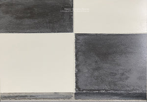 Antiqued by hand to accelerate the surface of the cement tile into a satin patina