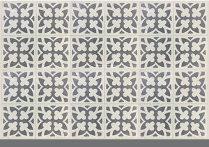  Lucky Clover: a truly clever design, inspired by interlocking clover tendrils on a spring day.  This pattern is regal and grounding.