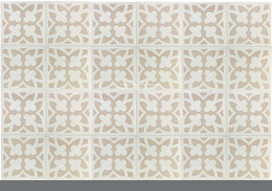  Lucky Clover: a truly clever design, inspired by interlocking clover tendrils on a spring day.  This pattern is regal and grounding.