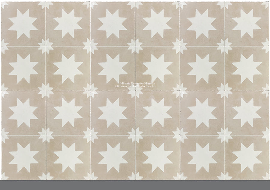 Twilight,  an original pattern from Catalonia 1850, an ode to the stars that lit up the night,  undeterred by modern light