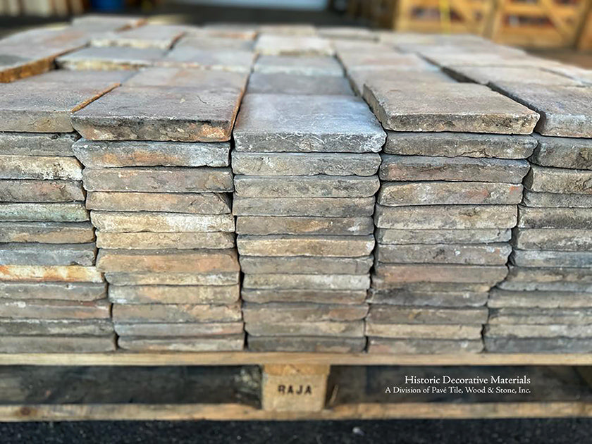 Les Cent Clochers de Poitiers French Reclaimed Terra Cotta Tile