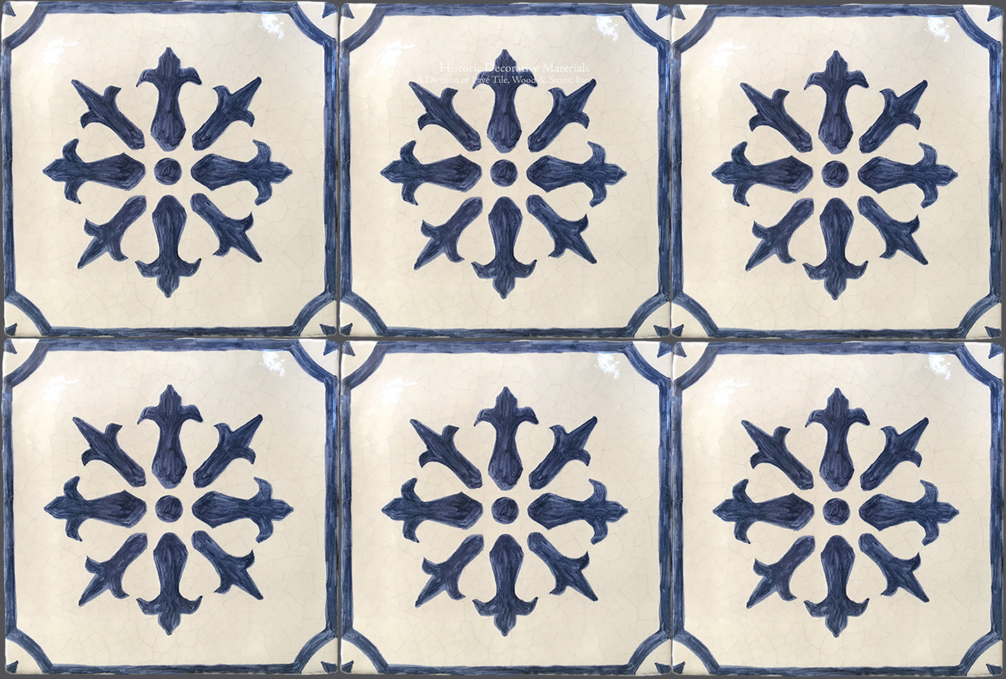 French Provincial 19th Century Cuisine de Monet Tile - The Gate