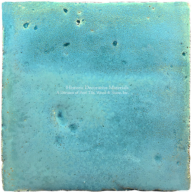 A Jeweled Majolica Wall Tile Collection - Laguna Blu