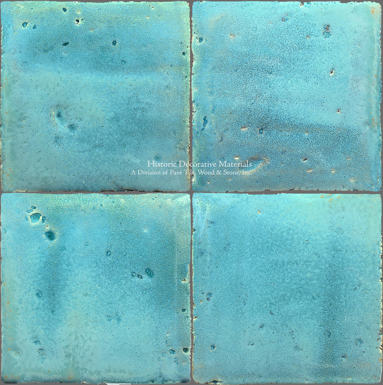  A Jeweled Majolica Wall Tile Collection - Laguna Blu