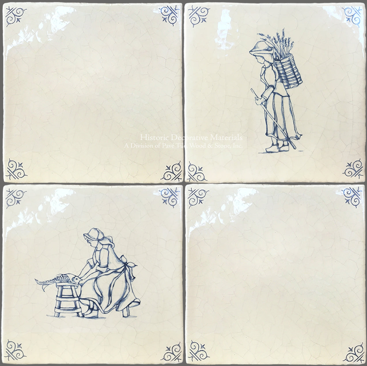Antique Delft tiles are cherished by collectors and historians.