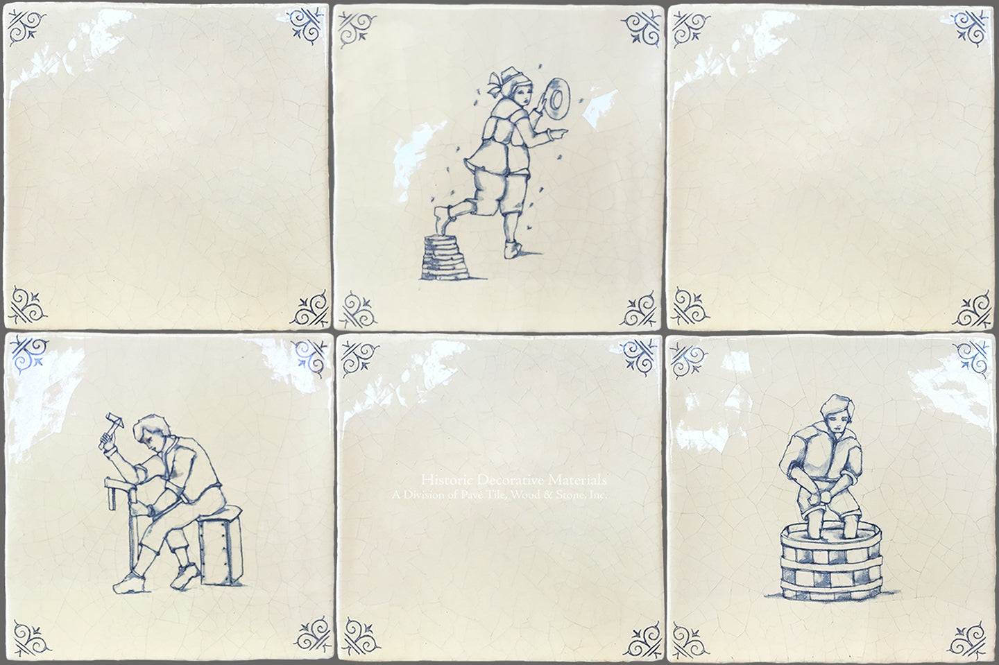 Delft tiles evolved to reflect changing tastes and artistic styles.