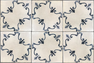  On the Road to Florence 16th Century Italian Decorative Tile:  Palazzo