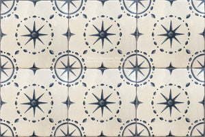 On the Road to Florence 16th Century Italian Decorative Tile:  Stelle di Galileo
