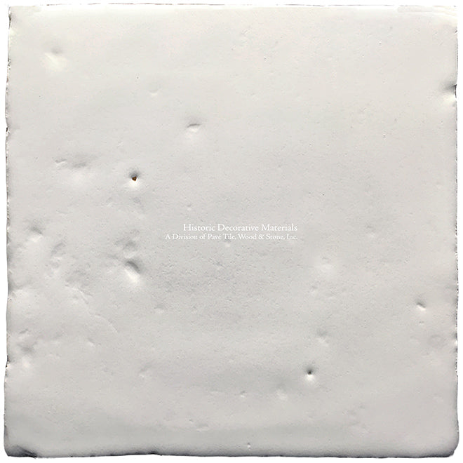 A Jeweled Majolica Wall Tile Collection -Vecchio Blanco