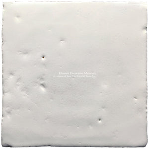 A Jeweled Majolica Wall Tile Collection -Vecchio Blanco