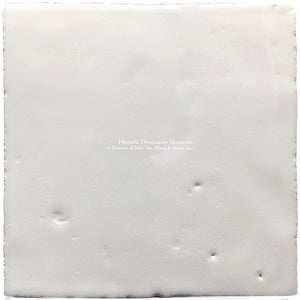 A Jeweled Majolica Wall Tile Collection -Vecchio Blanco