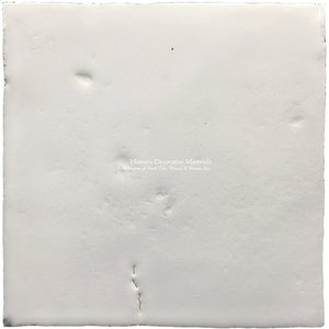A Jeweled Majolica Wall Tile Collection -Vecchio Blanco