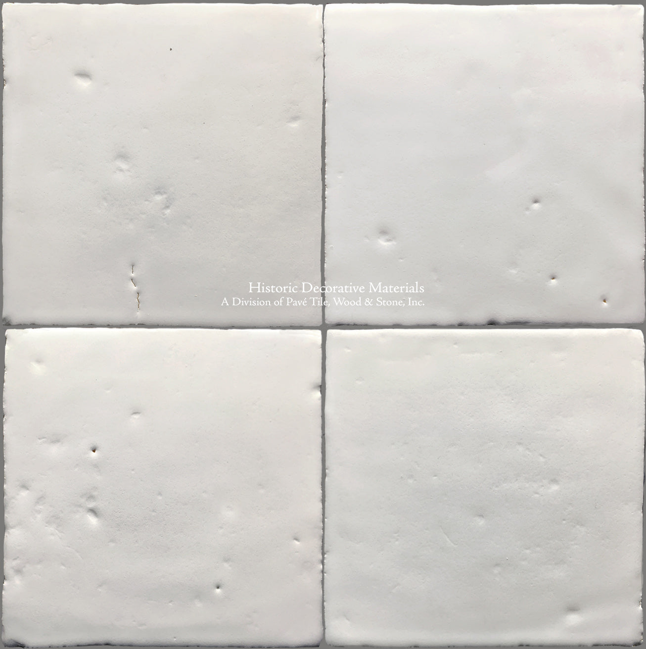A Jeweled Majolica Wall Tile Collection -Vecchio Blanco