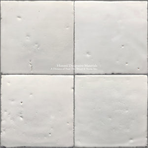 A Jeweled Majolica Wall Tile Collection -Vecchio Blanco