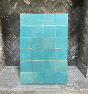  Moroccan Zellige Tile Sample Package: Aegean Sea Zellige Tile