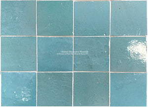 l'Art de Fez Blue Moon Zellige Tile
