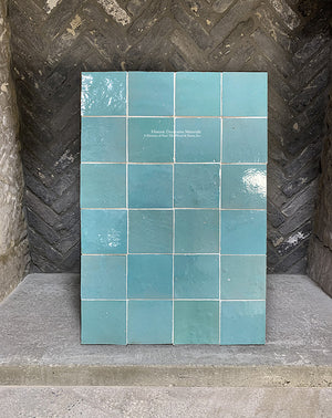  Moroccan Zellige Tile Sample Package: Blue Moon Zellige Tile