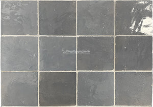 l'Art de Fez Stormy Gray Zellige Tile